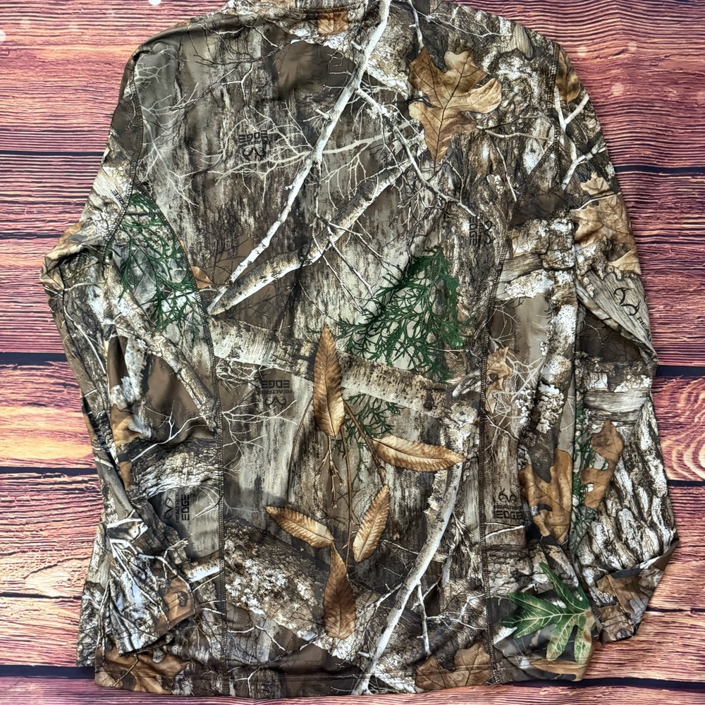 Rocky Men's Woodland Camo Long Sleeve Tee - Picture 3 of 3
